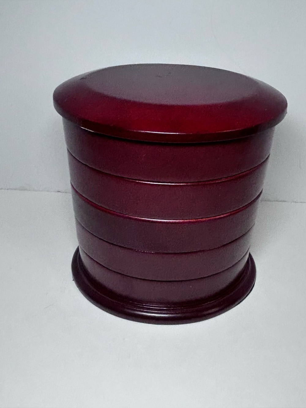 Calgon Flex Zorb Tarnish Prevention 5 Tier Wooden Jewelry Box